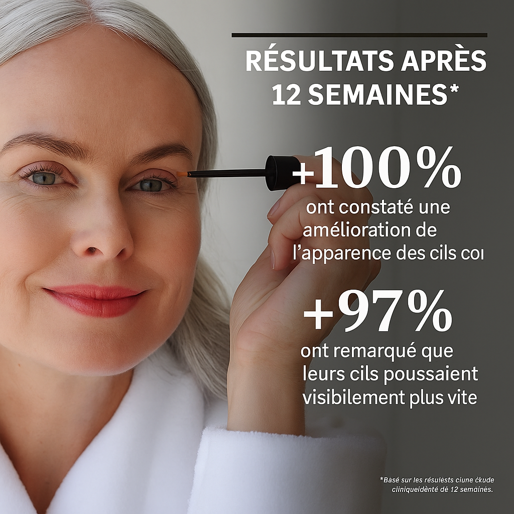 Sérum fortifiant pour la croissance des cils